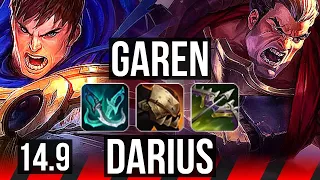 GAREN vs DARIUS (TOP) | Legendary | EUW Diamond | 14.9