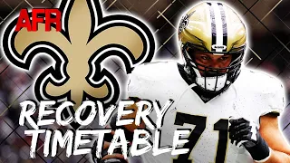 Doctor Explains Saints OT Ryan Ramczyk Knee Injury | Realistic Expectations Moving Forward