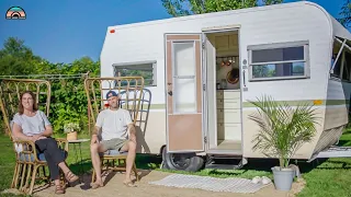 Beautifully Renovated 1966 Vintage Camper - Simple Tiny Living