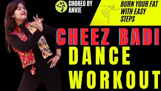 Tu Cheez Badi Hai Mast | Dance workout | Bollywood fitness  | Dance with Anvie