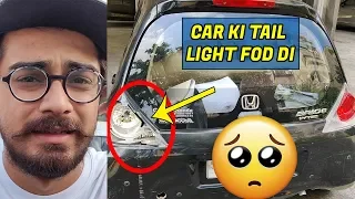 Car ki Light Tod di kisi ne 🤨 Oye Nitin Vlog 20