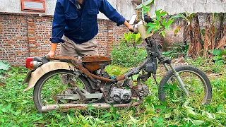 Reviving The 30 Year Old 110cc Japanese Super Cup : A Journey To Rescue and Restoration