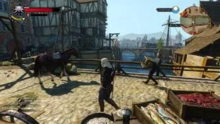 The Witcher 3: Ministry of Silly Walks in Novigrad