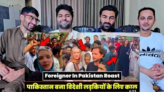 Foreign Girl In Pakistan Roast| ForeignerIn Pakistan Roast Twibro Official| Pakistan Reaction