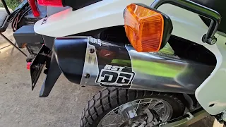 DR650 DG RST exhaust sound