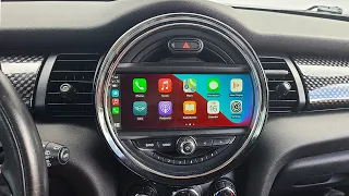 Wireless Apple CarPlay and AndroidAuto in Mini Cooper 2014 - 2016