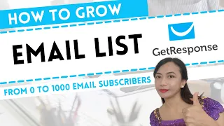 How I grow from 0 to 1000 Email Subscribers with GetResponse