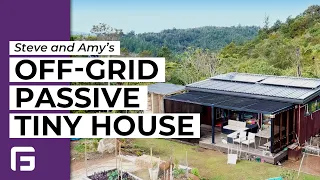 We Visit  an Off-grid Passive Tiny House in NZ | GridFree Living