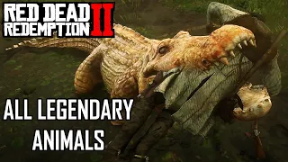 Red Dead Redemption 2 - ALL 16 Legendary Animal Locations