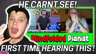 Marcus Veltri Blindfolded Pianist Omegle | TheCuriousBrit Reacts