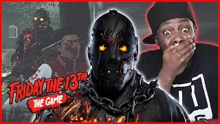 HAHA! WE RAN HIM OVER TRYING TO ESCAPE! - Friday The 13th Gameplay Ep.16