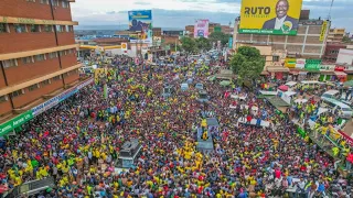 SEE WHAT DP RUTO & RIGATHI GACHAGUA DID IN NYERI TOWN TODAY!!🔥🔥🔥