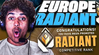 I Hit Radiant in 40 Hours.. | EU to Radiant FINALE