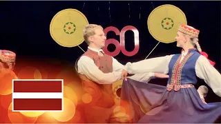🇱🇻 Latvian Folk Dance Group "Vidzeme 60" Anniversary Concert Film | 🔥SPARKLET enjoys!