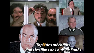 Top 20 des méchants des films de Louis de Funès 😠😈👿