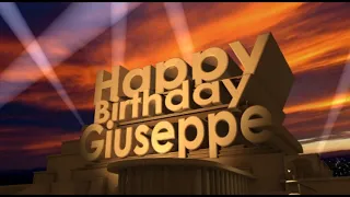 Happy Birthday Giuseppe