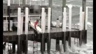 surfing cowes pier