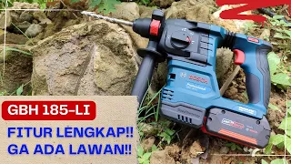 Compact banget BOSCH GBH 185-LI // Cordless Rotary hammer drill #boschpowertools #boschprofessional