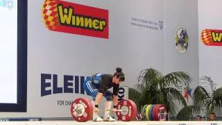 European Weightlifting Championships 2014 Women +75kg C&J