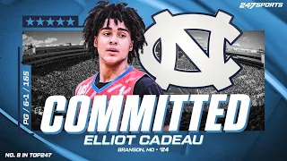 WATCH: 5-star PG Elliot Cadeau commits to North Carolina