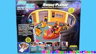 Star Trek The Next Generation Bridge Playset Playmates Commercial Retro Toys and Cartoons