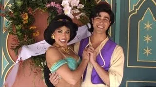 Princess Jasmine and Aladdin for Limited Time Magic True Love Week at Disney's Magic Kingdom