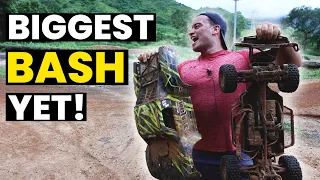 MASSIVE RC Jumps with the ARRMA MOJAVE 6s (Durability test)