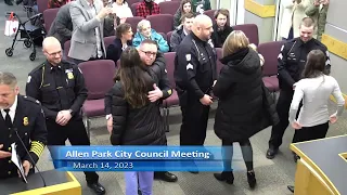 Allen Park City Council Meeting March 14, 2023