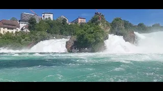 #swiss#nature #viral #beautiful #boating #rheinfall #rhinefalls #wasserfall #swissfunvlog