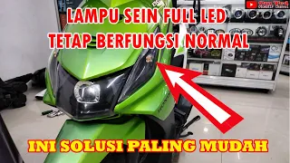 SOLUSI ANTI ERROR PASANG LAMPU SEIN FULL LED UNTUK HONDA BEAT KARBU