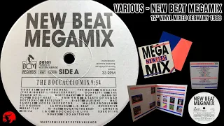 Various - New Beat Megamix (12" Vinyl Mixed Germany 1988)