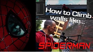 How to Climb Walls like SpiderMan - After Effects Superhero Tutorial