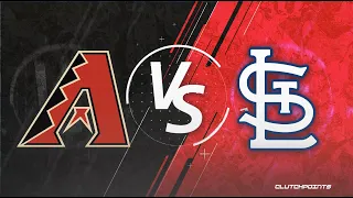 Arizona Diamondbacks Vs St Louis Cardinals Live Stream Play by Play