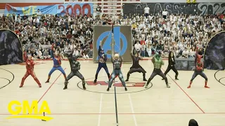 This Marvel-themed high school dance routine will blow you away l GMA Digital