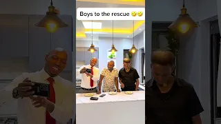 Boys to the rescue 🤣🤣 #funny #thethukus