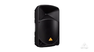 EUROLIVE B115MP3 Active PA Speaker System with built-in MP3 Player