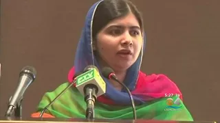 Malala's Emotional Return To Pakistan