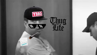 Un detenido le arrojó un vaso Thug life ¡MEME! | Benzitczo