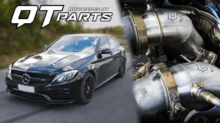 MERCEDES W205 C63s DOWNIPES | QT PARTS