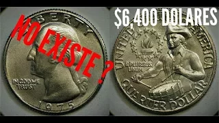 MONEDA DE 25 CENTAVOS QUE NO EXISTE?? moneda bicentenario se acuno en 1975 y 1976 ..