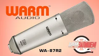 Warm Audio WA-87R2 - конденсаторный студийный микрофон (vs. Warm Audio WA-87)