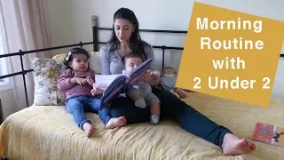 Morning Routine with 2 under 2 | RealLeyla