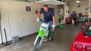 2001 KX500 -  First ride since 15 years!