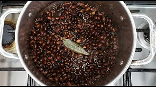 BLACK BEANS | Homemade Black Beans | Frijoles De La Olla Recipe