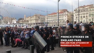 Marseille Ultras' Unprovoked Attack on England Fans | Euro 2016 France