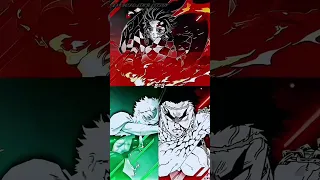 Gyomei Himejima & Sanemi Shinazugawa & Tanjiro Kamado VS Kokushibo