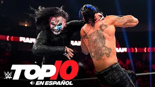 Top 10 Mejores Momentos de RAW: WWE Top 10, Oct 3, 2021