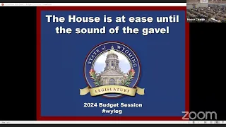 House Floor Session-Day 20, March 8, 2024-PM