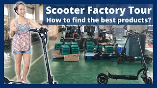 Sourcing Agent find Direct Factories in China! | FULL Scooter Factory Tour in Ningbo