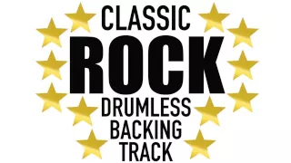 Classic Rock Drumless Backing Track 120 bpm